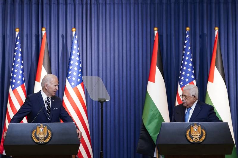 Israel hứng tên lửa sau chuyến thăm của ông Biden tới Bờ Tây