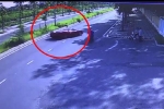 Vụ đâm xe Ferrari ở Long Biên: Xem lại pha bẻ lái 'bay' ngay tiền tỷ của tài xế