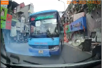 Tài xế xe buýt lấn làn ở Hà Nội bị phạt 5 triệu đồng