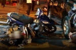 Nguyên nhân ban đầu vụ 4 ôtô tông liên hoàn loạt xe máy ở Hà Nội