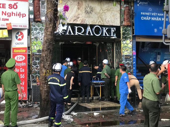 Công an thông tin chính thức, chi tiết vụ cháy quán karaoke khiến 3 chiến sĩ hi sinh - Ảnh 1.