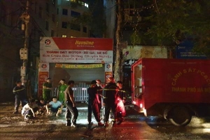 10 tiếng dập lửa, khắc phục vụ cháy quán karaoke khiến 3 cảnh sát hy sinh