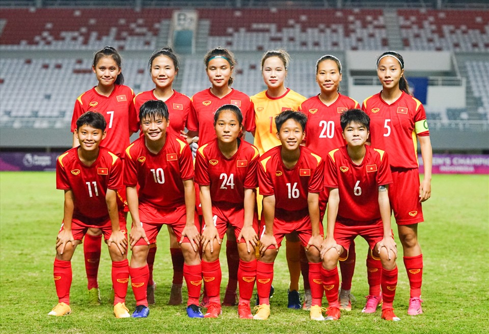 U18 nữ Việt Nam đã có giải đấu tương đối thành công khi thu về cho mình nhiều bài học quý. Ảnh: VFF.