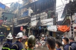 Dập tắt đám cháy cửa hàng tạp hoá gần Bệnh viện Nhi Trung ương