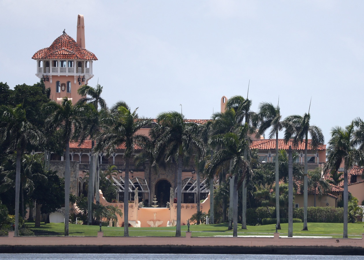 Khu nhà Mar-a-Lago của ông Donald Trump tại Palm Beach, Florida, tháng 7/2019. Ảnh: AP.