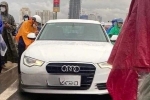 Người đàn ông bỏ lại xe Audi trước khi tử vong dưới chân cầu Nhật Tân