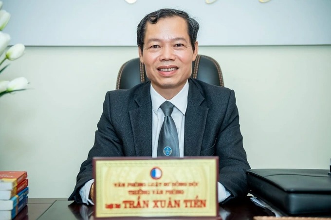  Luật sư Trần Xuân Tiền.