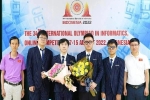 4 thí sinh Việt Nam đều đoạt huy chương tại Olympic Tin học quốc tế