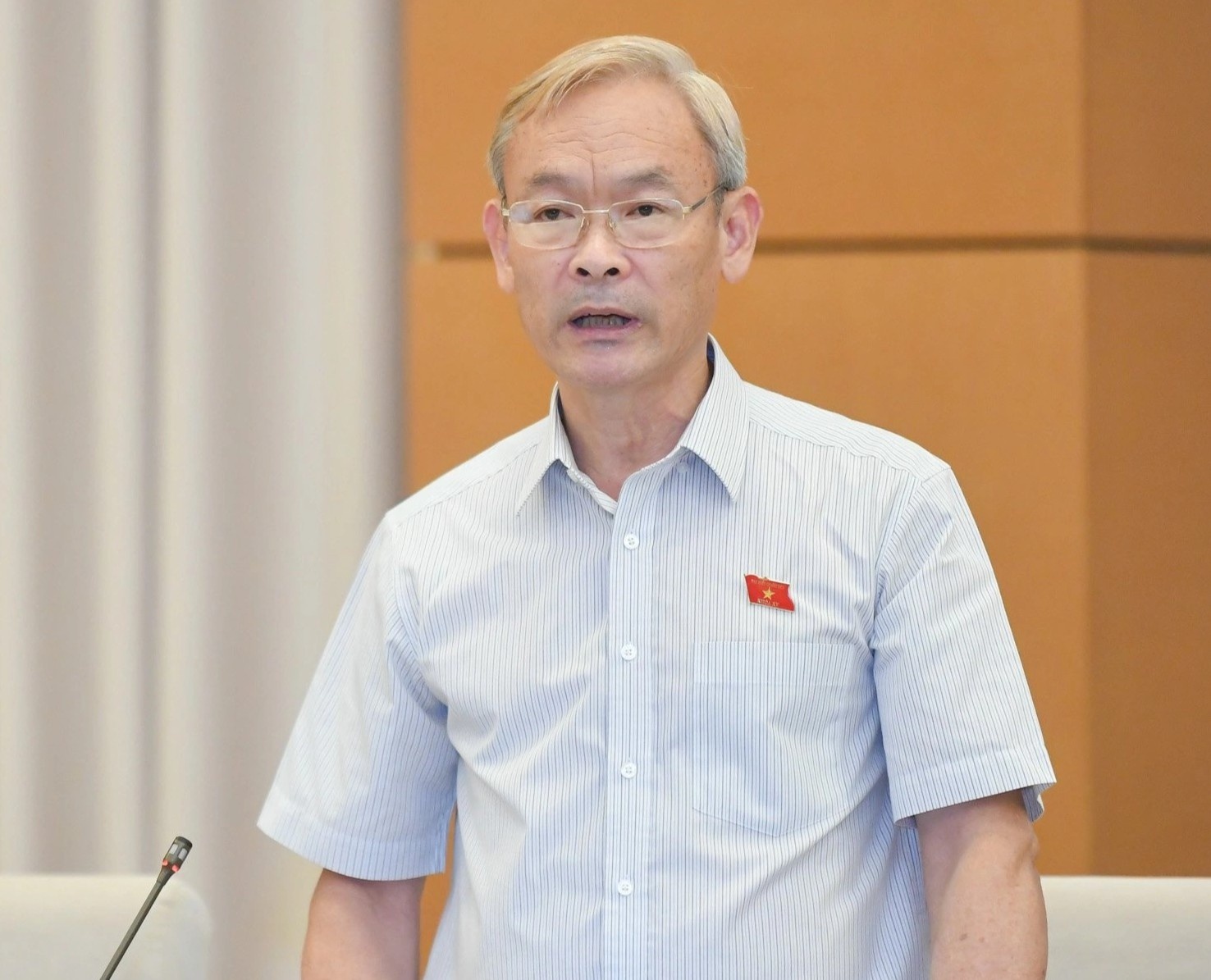 Chủ nhiệm Ủy ban Tài chính - Ngân sách Nguyễn Phú Cường. Ảnh: Phạm Thắng.