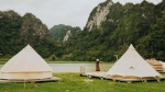Lạng Sơn: Cắm trại, chèo thuyền khám phá vẻ đẹp thơ mộng hồ Nong Dùng - 'Hạ Long trên cạn' của xứ Lạng
