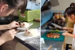 'Góc con nhà người ta': Bé gái 9 tuổi nấu ba bữa đặc sắc mỗi ngày cho gia đình suốt kỳ nghỉ hè
