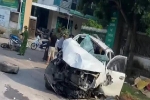 Xe ôtô tông xe máy, 7 người thương vong: Chạy quá tốc độ, không chấp hành lệnh CSGT