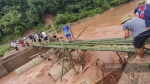 Điện Biên: Huyện biên giới làm cầu tạm để phục vụ khai giảng