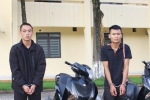 Khởi tố 2 thanh niên chuyên trộm cắp xe máy tại Thái Nguyên