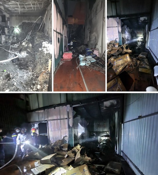 Vụ 3 mẹ con tử vong sau vụ cháy xưởng chăn ga gối đệm ở Hà Nội: Một chiến sĩ công an phải nhập viện cấp cứu - Ảnh 3.