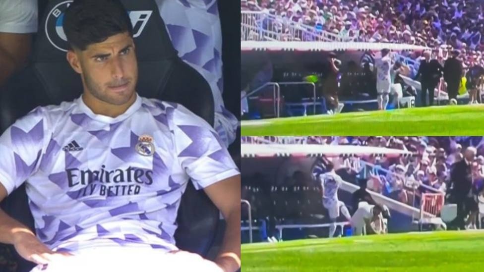 Asensio có hành vi không đúng mực trong trận thắng 4-1 của Real Madrid trước Mallorca. Ảnh: Reuters.