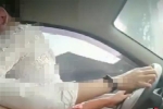 Cặp đôi vừa lái xe vừa 'mây mưa', video chỉ 29 giây cũng đủ gây phẫn nộ