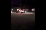 Nhóm 'quái xế' ngã xe kinh hoàng như 'đường đua Moto GP' khi lao vào hiện trường vụ tai nạn giữa đêm tối