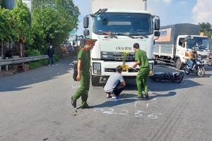 Tai nạn thương tâm ở đường dẫn cao tốc TP.HCM-Long Thành, 3 người tử vong