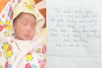 Hà Nội: Bé trai 10 ngày tuổi bị bỏ rơi ở cổng đình kèm mảnh giấy 'mẹ có lỗi với con'