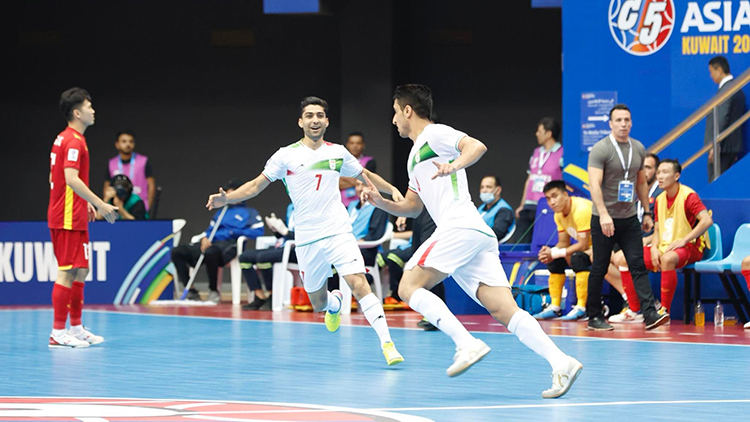 Iran quá mạnh so với ĐT futsal Việt Nam - Ảnh: Đức Nguyễn.
