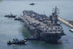Tàu sân bay Mỹ tập trận cùng tàu chiến Hàn Quốc