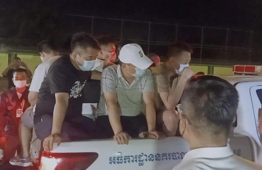 Campuchia bắt giữ 253 tội phạm cờ bạc trong đợt trấn áp tội phạm tháng 9. Ảnh: Khmer Times.