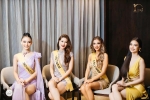 Đoàn Thiên Ân chuộng váy cắt xẻ tại Hoa hậu Hòa bình Quốc tế