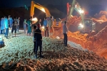 Sập mỏ titan ở Bình Thuận: 1 công nhân chết, đang tìm kiếm 3 công nhân khác