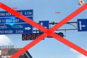 Xôn xao hình ảnh đèn đỏ hơn 22.222 giây ở quận Bình Thạnh