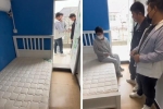 Ba thanh niên thuê trọ căn phòng siêu nhỏ, tính 'chia ca' ngủ trên giường khiến mạng xã hội Trung Quốc dậy sóng