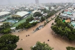 Nhiều nơi ở TP Vũng Tàu sạt lở, ngập nặng do mưa lớn