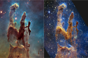 NASA chụp được 'bàn tay ma quái' đang nắn ra thế giới mới