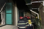 Cô gái 23 tuổi mắc kẹt trong đám cháy, hàng xóm phá cửa giải cứu