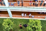 Nam thanh niên nghi ngáo đá nhảy từ tầng 3 bệnh viện