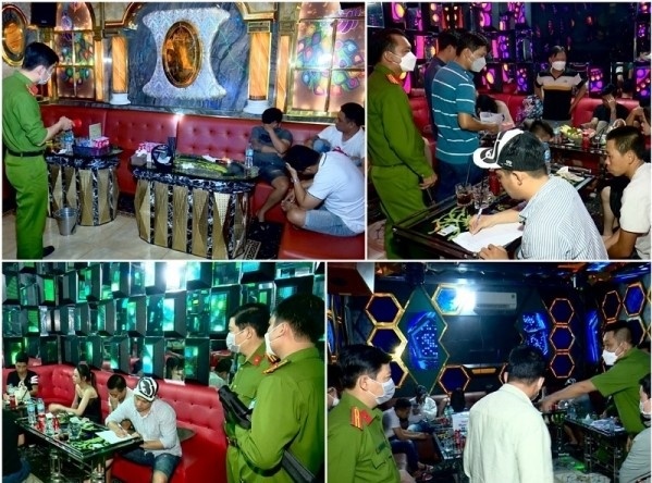 Bắt quả tang 28 thanh niên tổ chức bay lắc ma túy tại quán karaoke