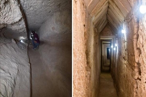 'Lối xuyên không đến thời hiện đại' 2.300 tuổi dưới đền cổ Ai Cập