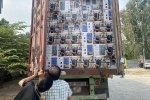 Phát hiện xe container chở hàng trăm nồi chiên không dầu nghi nhập lậu