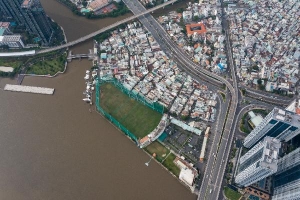 Cận cảnh hành lang bảo vệ sông Sài Gòn bị lấn chiếm