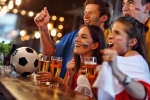 Văn hóa uống rượu bia, xem thể thao có từ bao giờ