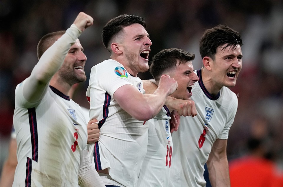 Đội tuyển Anh là đội bóng yêu thích của tiền vệ Hùng Dũng. Ảnh: AFP