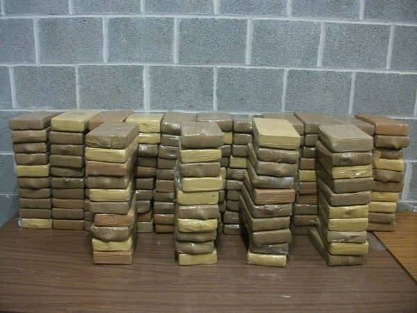 Số cocaine này là thành quả của một vụ kiểm tra container hôm 25/9 ở Antwerp. Ảnh: Europol.
