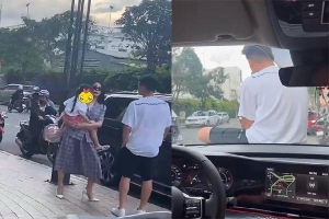 HOT: Diệp Lâm Anh bị chồng cũ chặn xe trước trường con gái lớn, phải cố thủ trong xe chờ bạn tới giúp