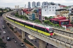 Metro Nhổn - ga Hà Nội vận hành đủ 8 đoàn tàu trong ngày chạy thử đầu tiên