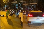 Hà Nội: Nữ tài xế điều khiển ô tô Peugeot tông nhiều người đi bộ