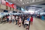 Sân bay Nội Bài ngày cao điểm có thể đón 80.000 lượt khách dịp Tết.