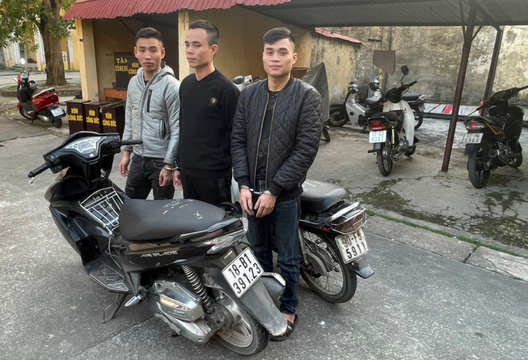 Thái Bình: Bắt giam 3 kẻ chuyên đục két sắt, phá hòm công đức ở đình chùa