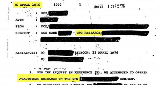 Chấn động: Hàng trăm tài liệu mật của CIA về UFO bất ngờ công khai