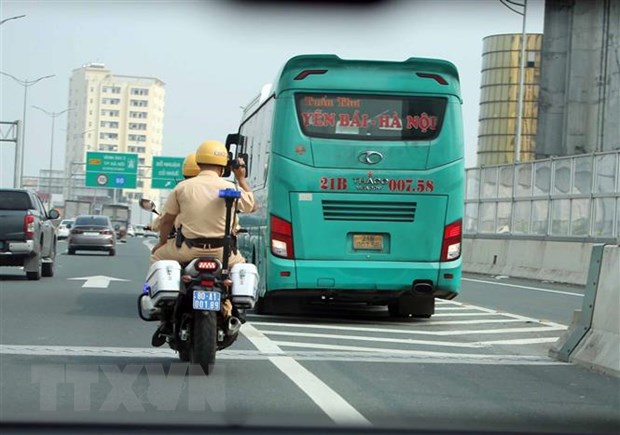 Ha Noi: Xu phat vi pham giao thong tu thong tin tren mang xa hoi hinh anh 1