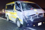 Xe cứu thương tông đuôi ôtô khách trên cao tốc TP.HCM - Trung Lương
